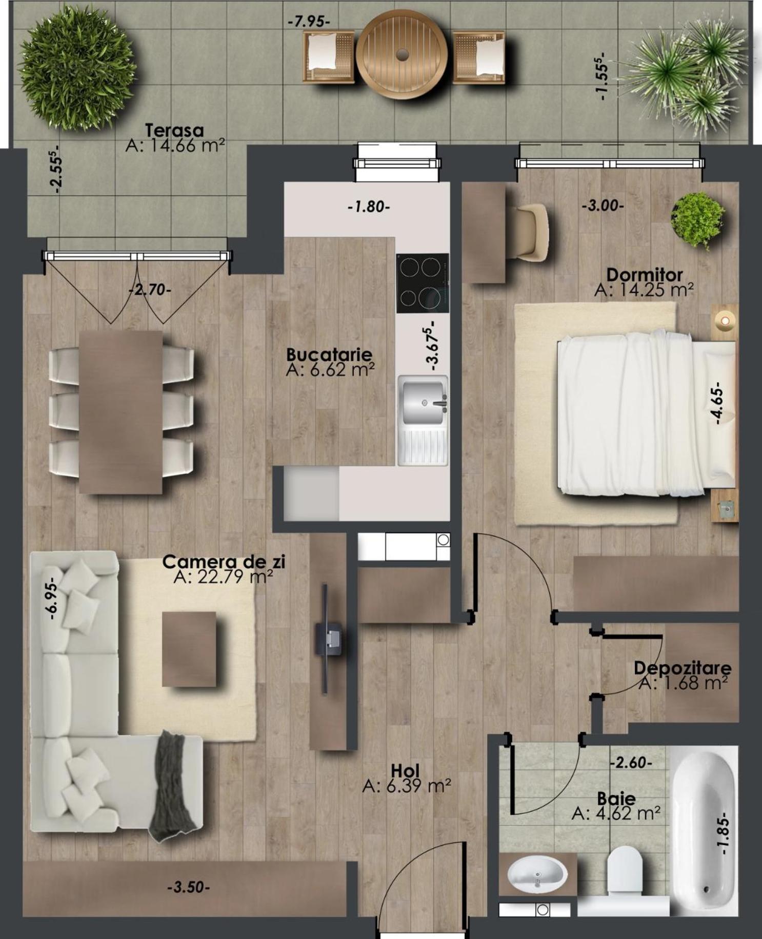 Bel Dom - The Central, Spacious 2 Rooms Luxury Apartment Cluj Napoca Bagian luar foto